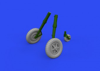 Eduard 632186 Bf 109G-2 wheels 1/32 for REVELL 1:32