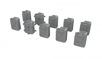 Eduard 635059 WWII German Jerry Cans PRINT 1:48