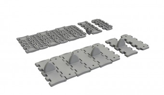 Eduard 635062 T-34 waffle tracks PRINT for Tamiya 1:35