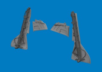 Eduard 6481180 Fw 190A-3/A-4 undercarriage legs PRINT for Eduard 1:48