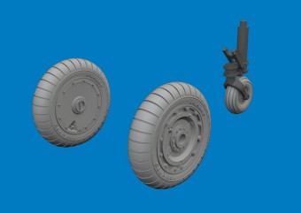 Eduard 6481201 Fw 190D-9 wheels for Miniart 1:48