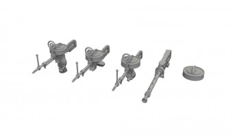 Eduard 6481205 Hampden B Mk.I guns PRINT for ICM 1:48