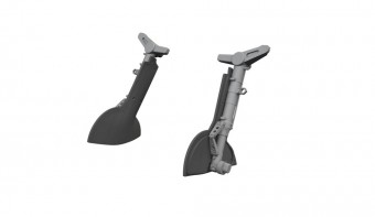 Eduard 6481207 Spitfire Mk.IXe undercarriage legs PRINT for Airfix 1:48