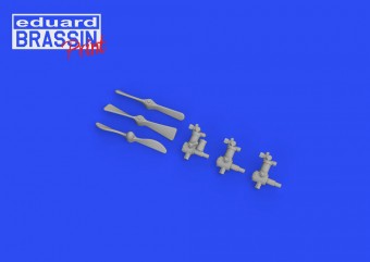 Eduard 648674 Sopwith Camel Rotherham air pumps for EDUARD 1:48