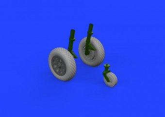 Eduard 648985 F4U wheels MAGIC FACTORY 1:48