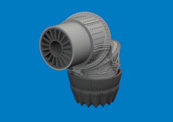 Eduard 672433 F-35B exhaust nozzle PRINT 1/72 for Tamiya 1:72