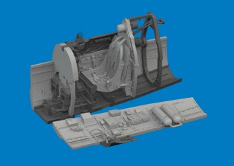Eduard 672436 Spitfire Mk.Vb cockpit PRINT for Eduard 1:72