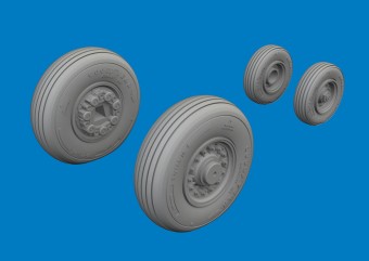Eduard 672449 F-14D wheels for Tamiya 1:72