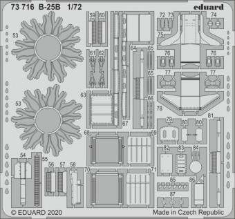 Eduard 73716 B-25B for Airfix 1:72