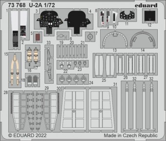 Eduard 73768 U-2A for HOBBY BOSS 1:72