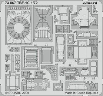 Eduard 73867 TBF-1C for Hobby Boss 1:72