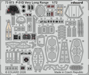 Eduard 73873 P-51D Very Long Range for Arma Hobby 1:72