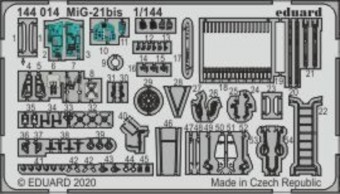 Eduard 144014 MiG-21bis for Eduard 1:144