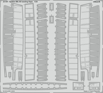 Eduard 23041 Spitfire Mk.VIII landing flaps AIRFIX 1:24