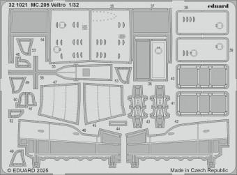 Eduard 321021 MC.205 Veltro ITALERI 1:32