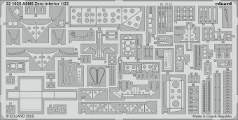 Eduard 321025 A6M5 Zero interior TAMIYA 1:32