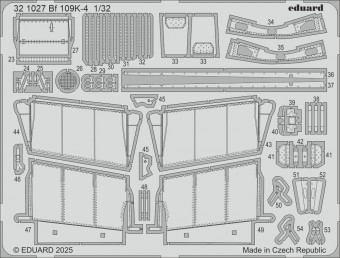 Eduard 321027 Bf 109K-4 1/32 for Kotare 1:32