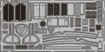 Eduard 32251 Bf 109E-3 exterior for Trumpeter 1:32