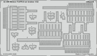 Eduard 32499 Meteor F.8/FR.9 air brakes for Revell 1:32