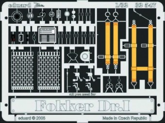 Eduard 32547 Fokker Dr. I 1:32