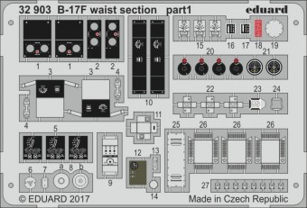 Eduard 32903 B-17F waist section for HKM 1:32