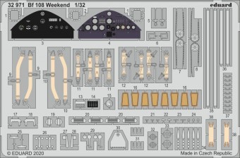 Eduard 32971 Bf 108 Weekend for Eduard 1:32
