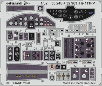 Eduard Accessories 33246 He 111P-1 for Revell 1:32
