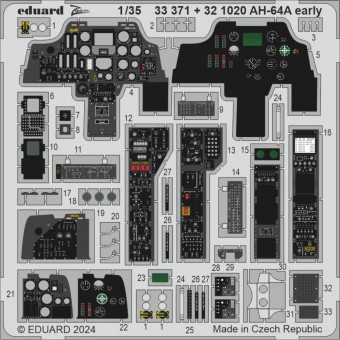 Eduard 33371 AH-64A early 1:35