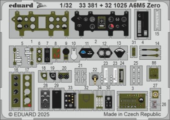 Eduard 33381 A6M5 Zero TAMIYA 1:32