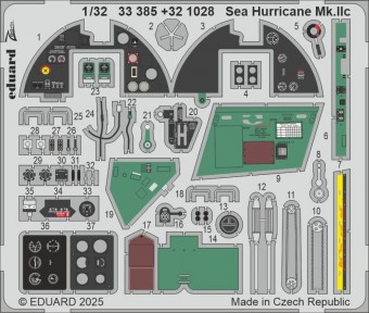 Eduard 33385 Sea Hurricane Mk.Iic for Revell 1:32