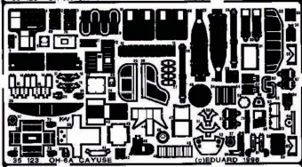 Eduard Accessories 35123 OH-6A Cayuse 1:35
