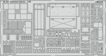 Eduard 36427 Hummel interior for Tamiya 1:35