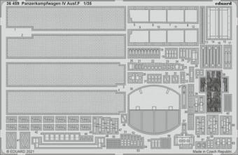 Eduard Accessories 36459 Panzerkampfwagen IV Ausf.F 1/35 for TAMIYA 1:35