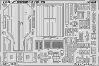 Eduard 36535 GPA amphibian 4x4 truck TAMIYA 1:35
