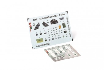 Eduard 3DL48090 F4F-4 SPACE for EDUARD 1:48