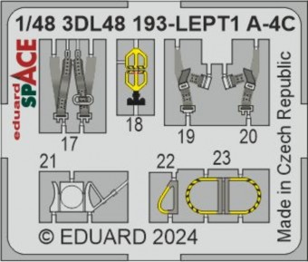Eduard 3DL48193 A-4C SPACE 1:48