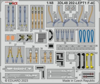 Eduard 3DL48202 F-4C SPACE 1:48
