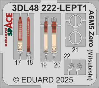Eduard 3DL48222 A6M5 Zero (Mitsubishi) SPACE EDUARD 1:48