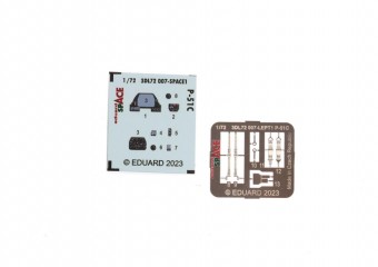 Eduard 3DL72007 P-51C SPACE for ARMA HOBBY 1:72