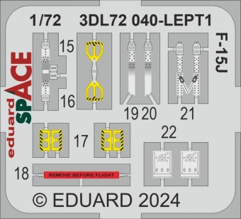 Eduard 3DL72040 F-15J SPACE 1:72
