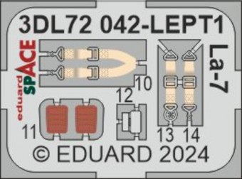 Eduard 3DL72042 La-7 SPACE 1:72