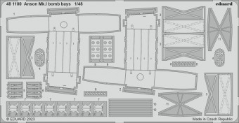 Eduard 481100 Anson Mk.I bomb bays 1/48 for AIRFIX 1:48