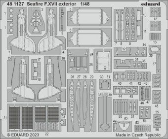 Eduard 481127 Seafire F.XVII exterior 1/48