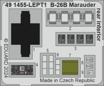 Eduard 481145 B-26B bomb bay 1:48