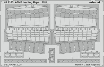 Eduard 481163 A6M5 landing flaps EDUARD 1:48