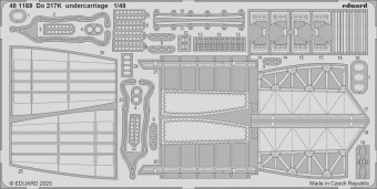 Eduard 481169 Do 217K undercarriage ICM 1:48