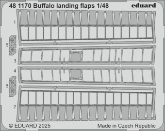 Eduard 481170 Buffalo landing flaps TAMIYA 1:48