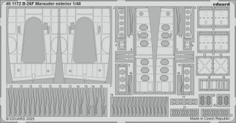 Eduard 481172 B-26F Marauder exterior ICM 1:48