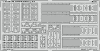 Eduard 481173 B-26F Marauder bomb bay ICM 1:48