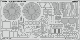 Eduard 48858 AC-47 Gunship exterior for Revell 1:48